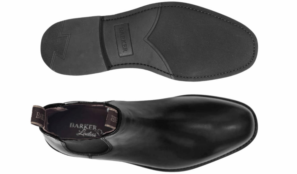 Womens Hayley - Black Calf | Barker Shoes