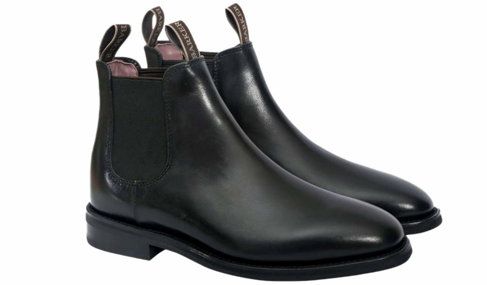 Womens Hayley - Black Calf | Barker Shoes