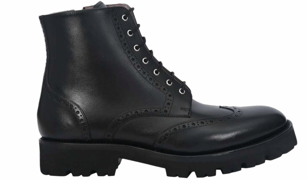 Womens Kelsey - Black Calf | Barker Shoes