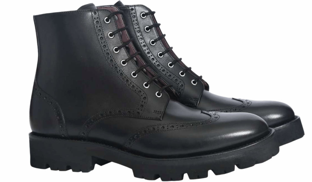 Womens Kelsey - Black Calf | Barker Shoes