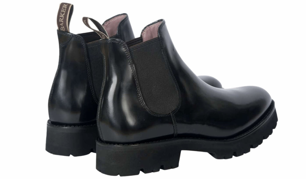 Womens Jenna - Black Polish | Barker Shoes