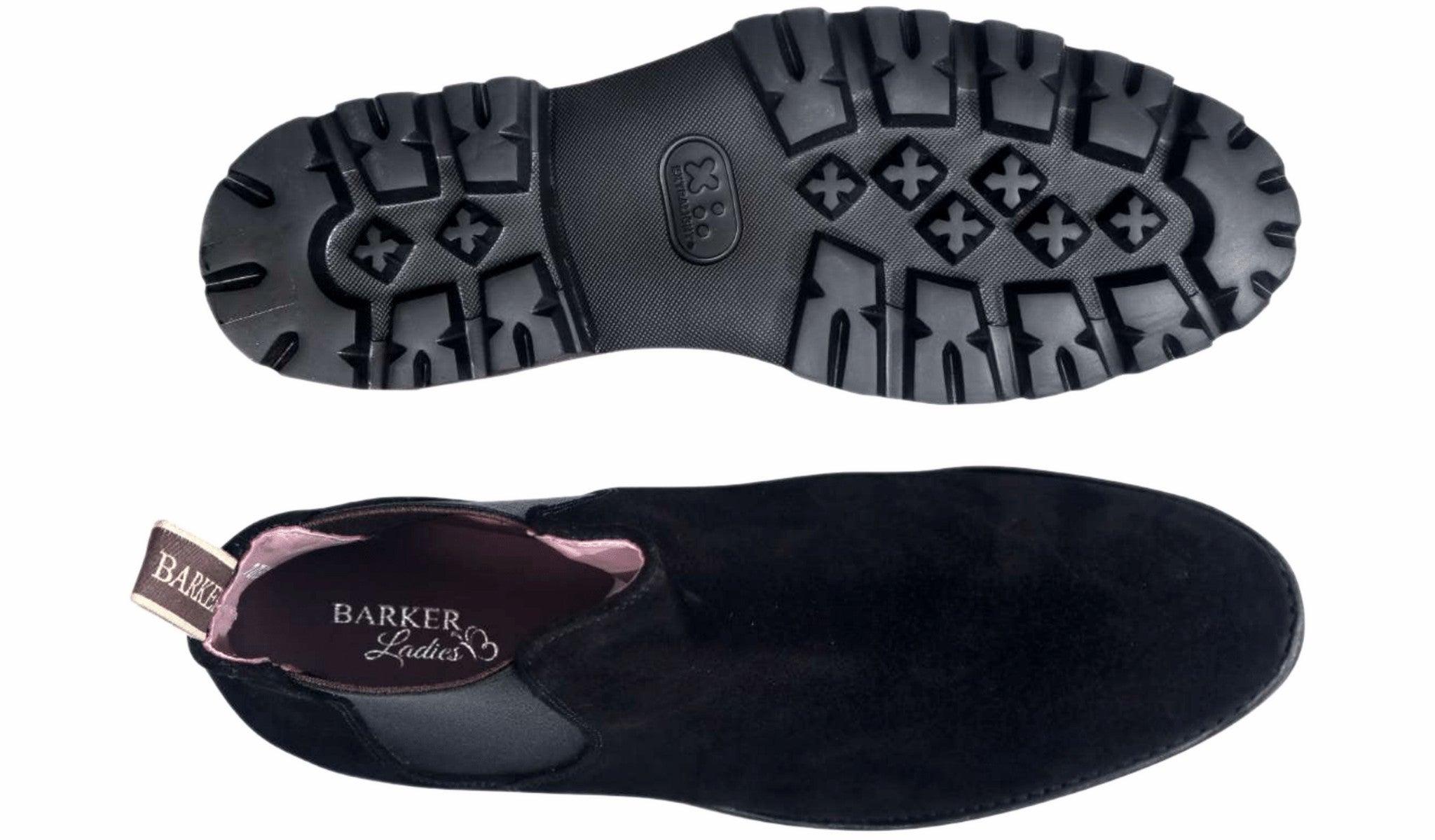 Womens Jenna - Black Suede | Barker Shoes