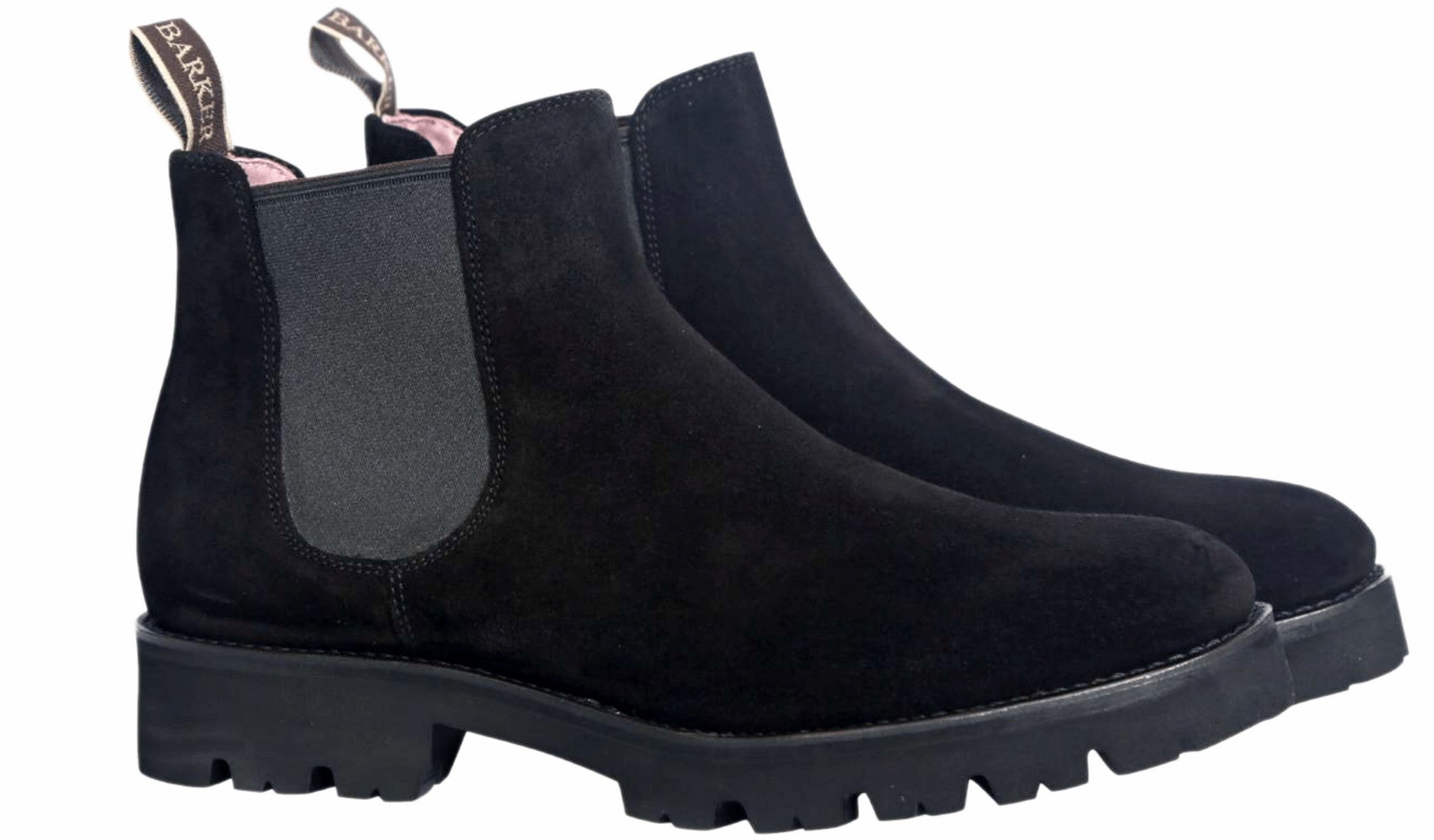 Womens Jenna - Black Suede | Barker Shoes