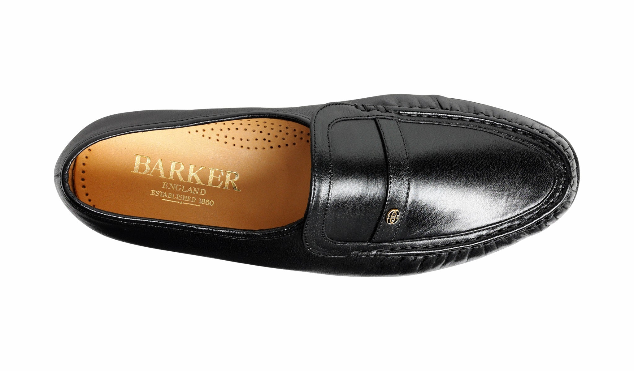 Mens Jefferson - Black Kid | Barker Shoes