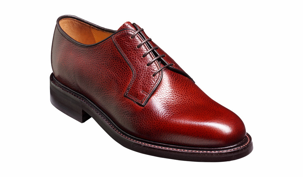 Mens Nairn - Cherry Grain Derby Shoe | Barker Shoes