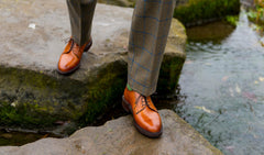 Mens Nairn - Cherry Grain Derby Shoe | Barker Shoes