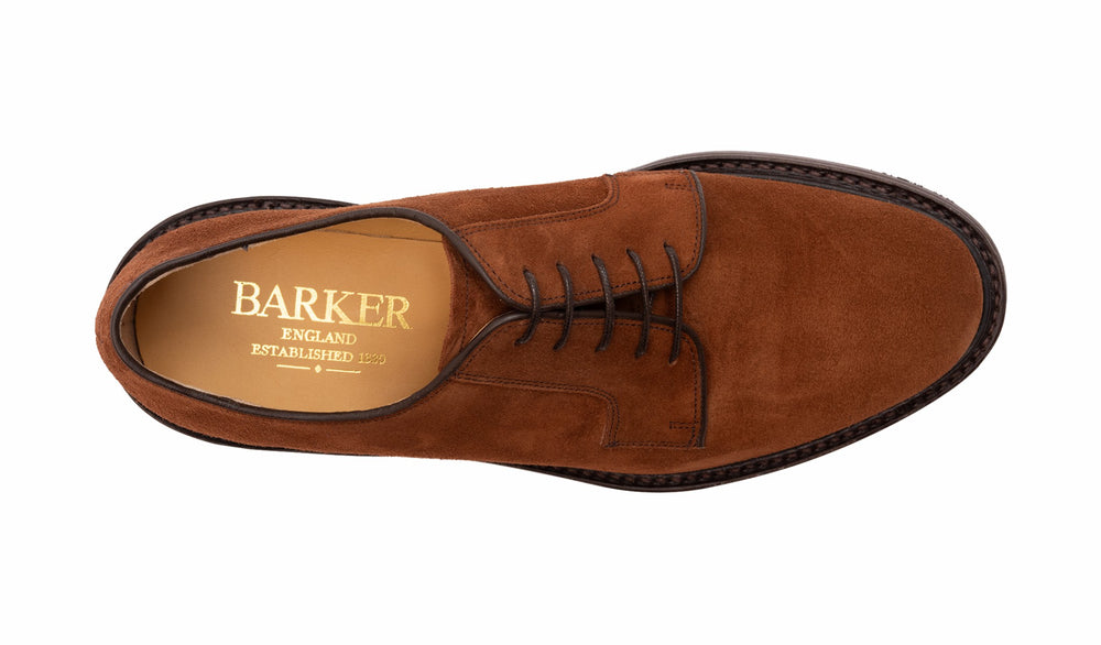 Mens Nairn - Old Snuff Suede | Barker Shoes