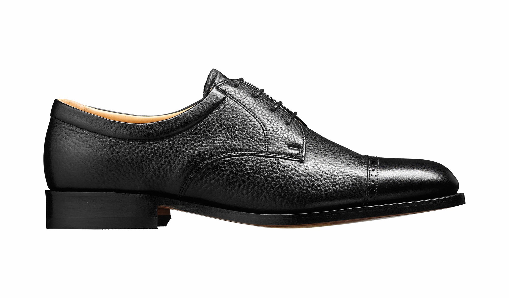 Mens Staines - Black Softie Derby | Barker Shoes