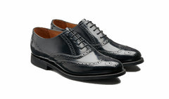 Mens Glasgow - Black Hi-Shine | Barker Shoes